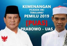 Prabowo-UAS Dipastikan Menang Telak di Pilpres 2019
