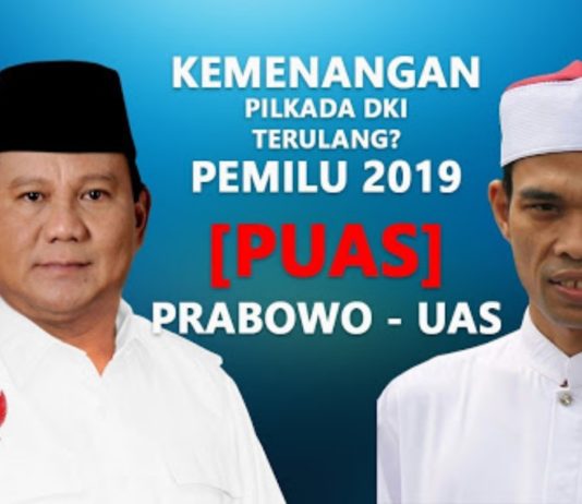 Prabowo-UAS Dipastikan Menang Telak di Pilpres 2019